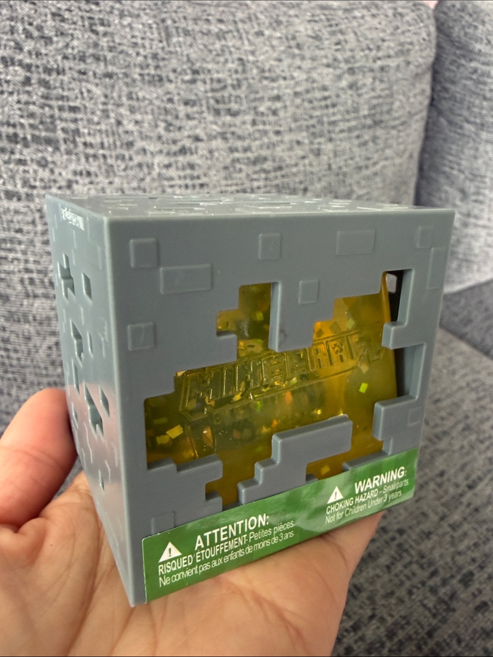 BNIB Official Minecraft Jelly Cube, Yellow